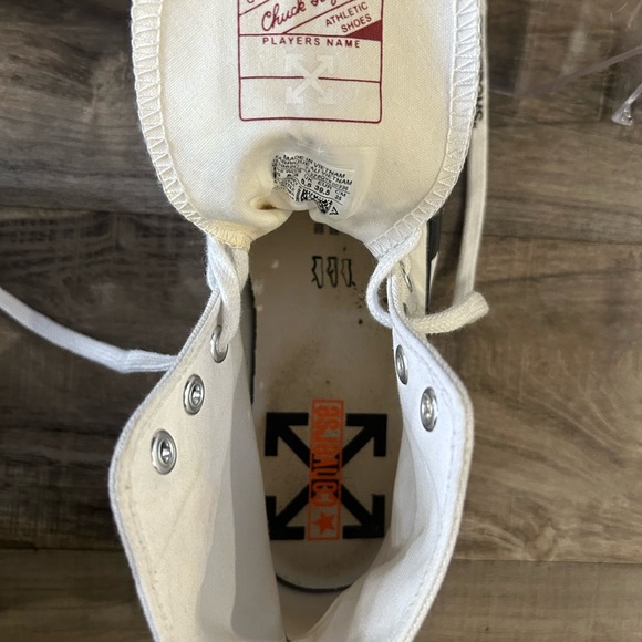 Off-White Converse Chuck Taylor All-Star 70 Hi White 163862C - Picture 7 of 14